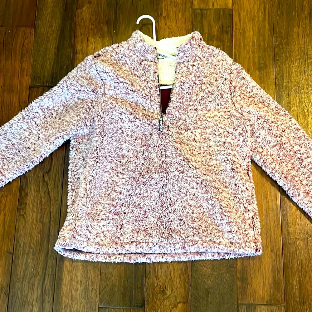 Fluffy Half Zip Jacket